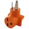 Ac Works Plug Adapter, 6-30R, 10-30P, 0 ft., Orange AD1030630 - alternate 1